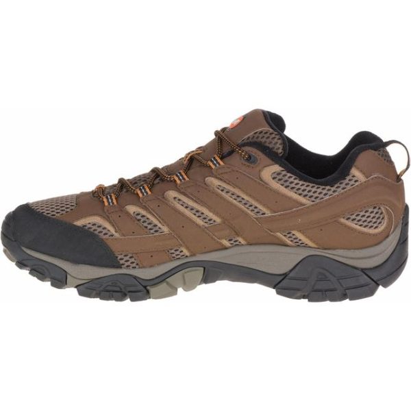 Merrell Moab 2 Waterproof GORE-TEX Earth Mens Walking Shoes With Vibram Rubber Outsole