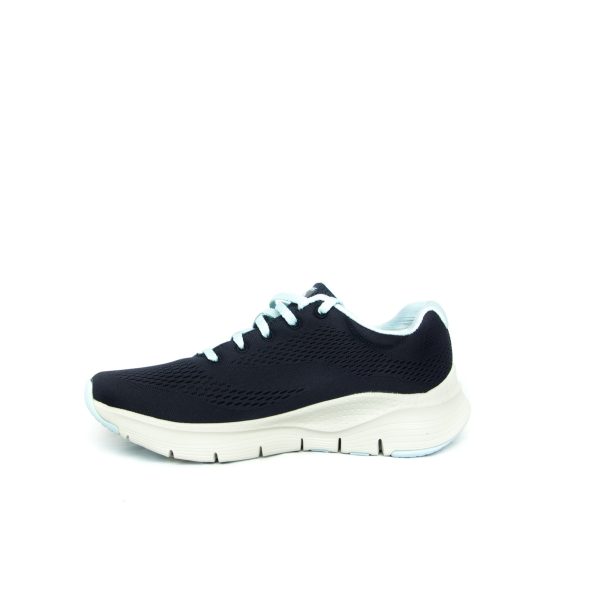 Skechers Arch Fit Navy/Light Blue Womens Lifestyle