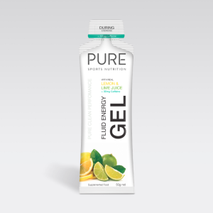 Pure Energy Gel - Lemon Lime (+ Caffeine) 50g