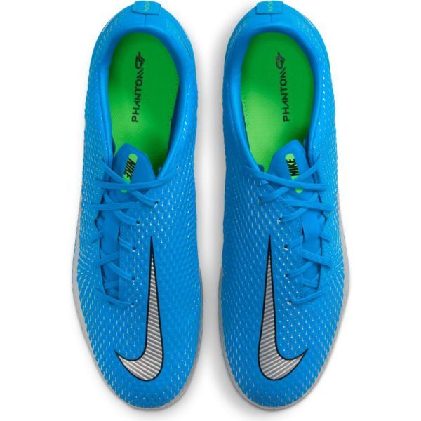 Nike Phantom GT Academy FG Photo Blue/Metallic Silver Football Boots