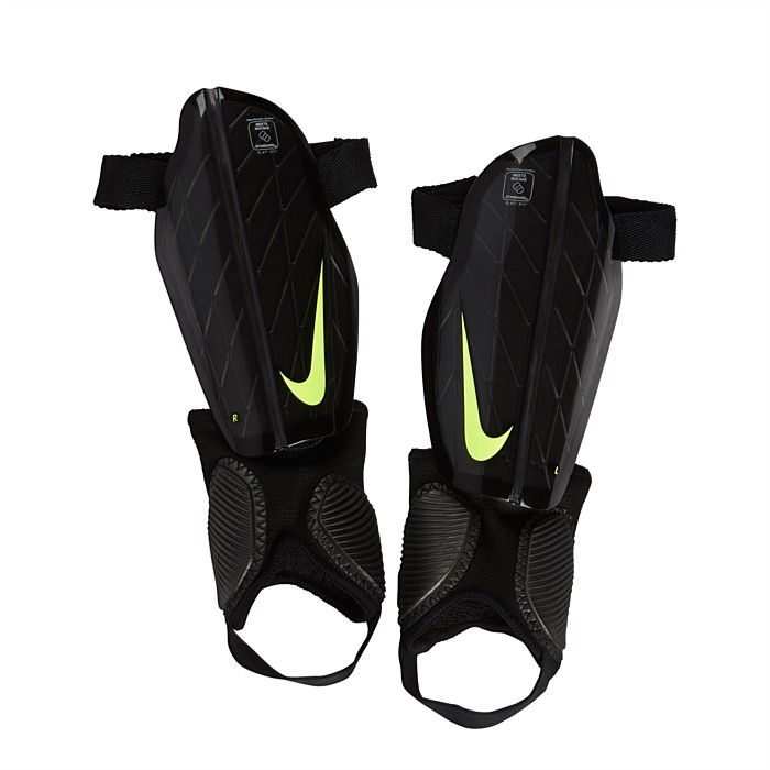 Nike Protegga Flex Shin Guards Black/Green Youth • Frontrunner Queenstown