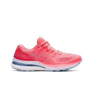 Asics Kayano 28 Blazing Coral/Mist Womens Supportive Road Running Shoes