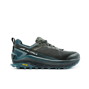 Altra Olympus 4 Black/Steel Mens Zero Drop Neutral Trail Running Shoe