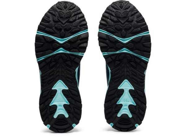 Asics Fuji Trabuco 8 (GS) Black/Blazing Coral Kids Shoes