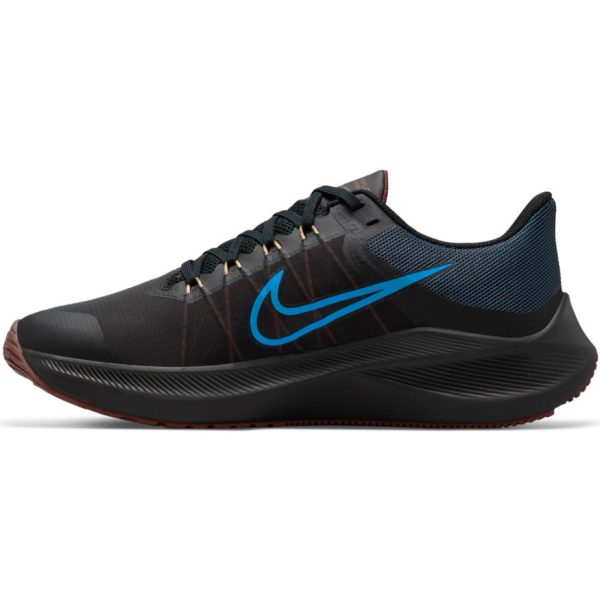 Nike Air Zoom Winflo 8 Black/LT Photo Blue Mens