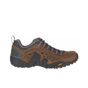 Merrell Intercept Mens Walking Shoes With Vibram Rubber Outsole