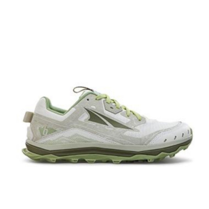Altra Lone Peak 6 White/Green Womens Zero Drop Trail Running Shoes