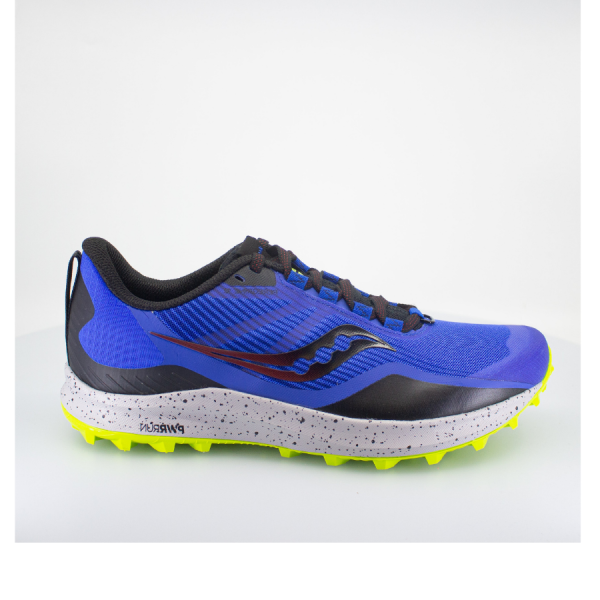 Saucony Peregrine 12 Blue Mens Trail Running Shoes