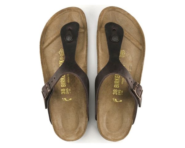 Birkenstock Gizeh Habana Leather Sandal