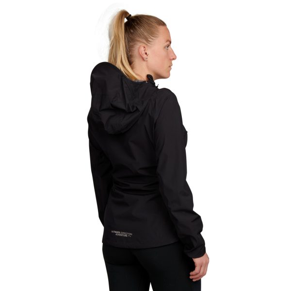 UD Deluge Waterproof Jacket Onyx Womens Lightweight Running Jacket