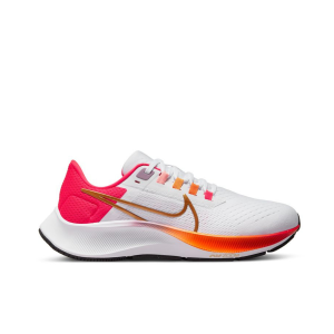 Nike Air Zoom Pegasus 38 White/Metallic Gold Womens Neutral Road Running Shoes