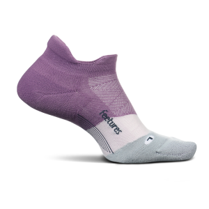 Feetures Elite Ultra Light Purple Running Socks Womens
