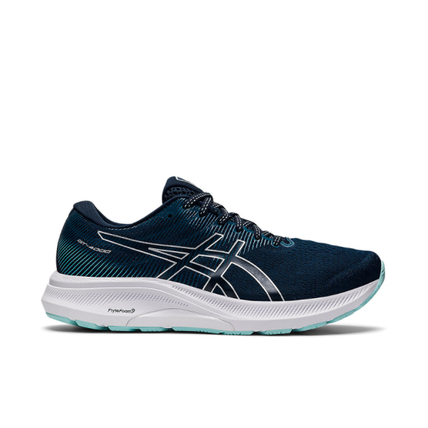 Asics GT-4000 3 (D) Wide Fitting Supportive Womens Road Running Shoes Blue/White