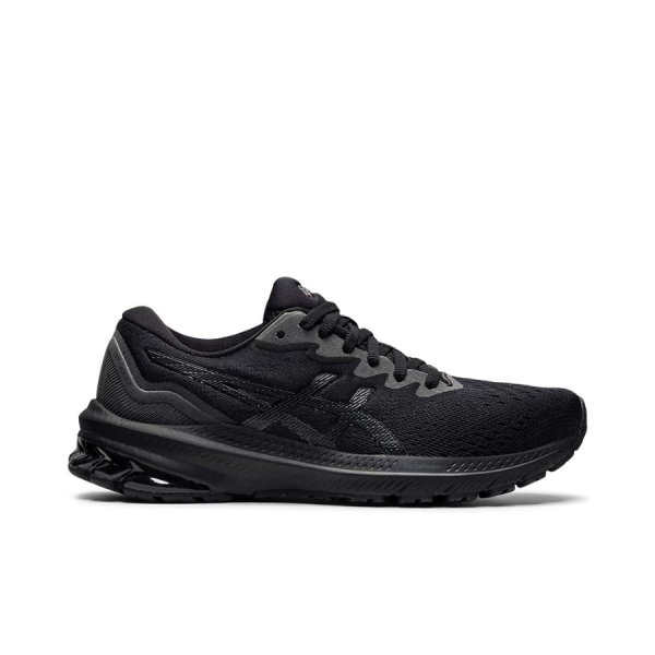 Asics GT-1000 11 (D) Black Wide Fitting Womens Road Running Shoes