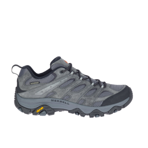 Merrell Moab Adventure Lace Wide Dark Earth Mens Walking Shoe With Vibram Rubber Outsole